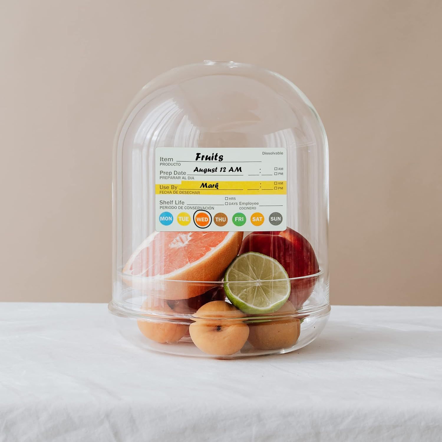 250Pcs/Roll Food Date Labels W - Food Storage Labels ulasan dan harga