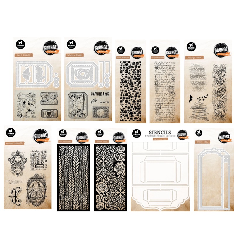 Tag Envelope Grunge Collection - Food Storage Labels ulasan dan harga