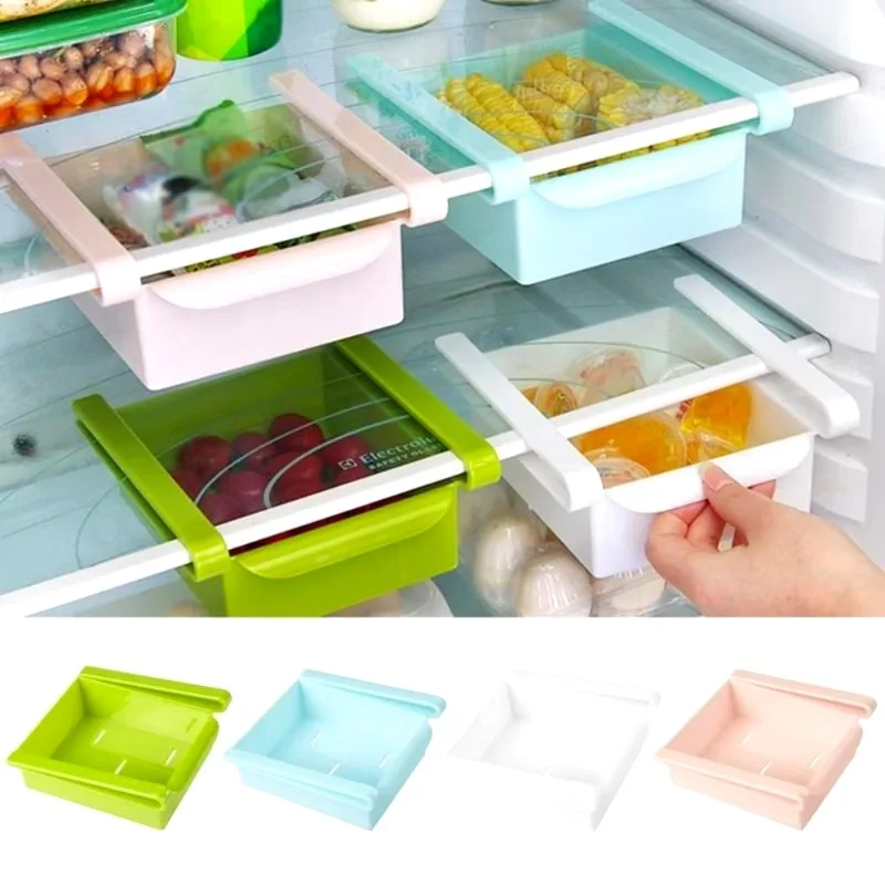 Slide Kitchen Fridge Freezer S - Food Storage With Dividers ulasan dan harga