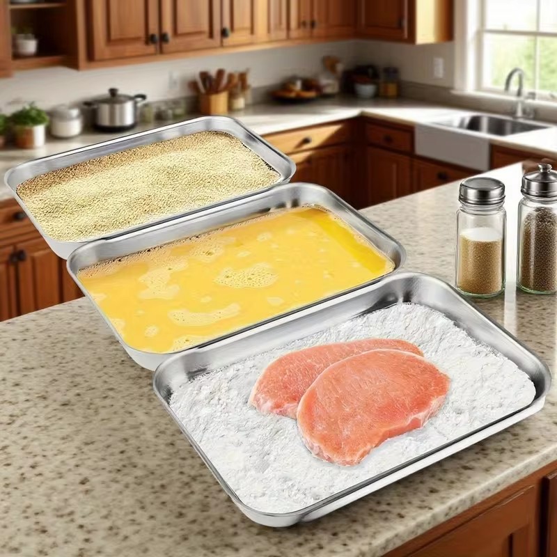 3-Piece Stainless Steel Food S - Food Storage Meals ulasan dan harga