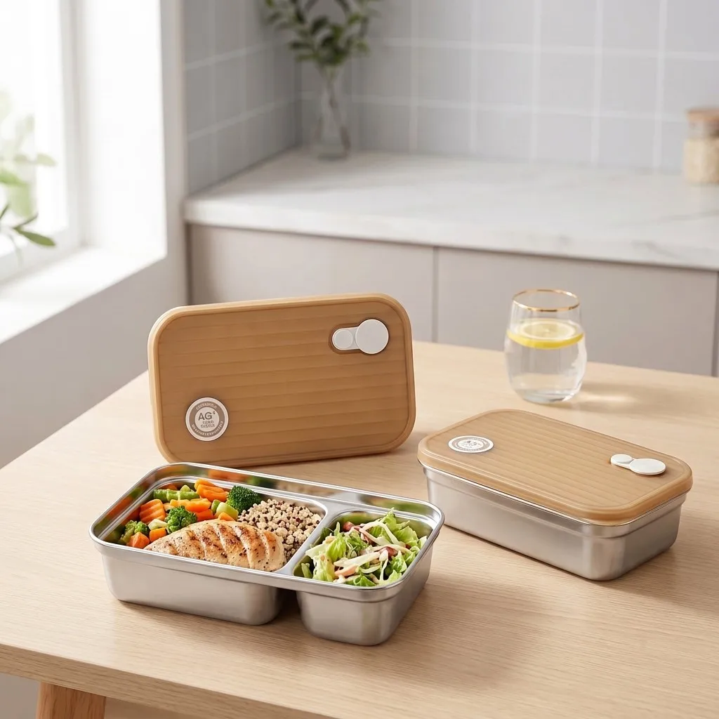 304 Stainless Steel Bento Box  - Food Storage Oven Safe ulasan dan harga