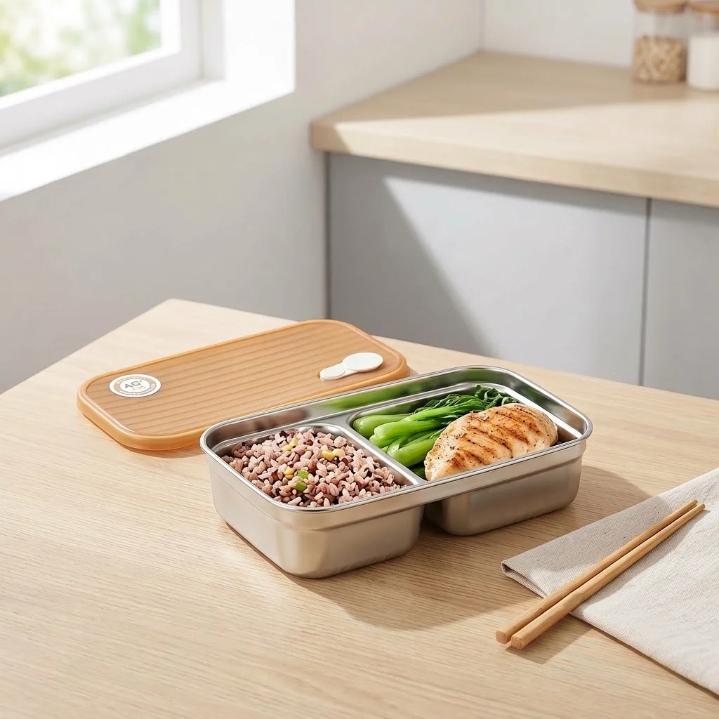304 Stainless Steel Bento Box  - Food Storage Oven Safe ulasan dan harga